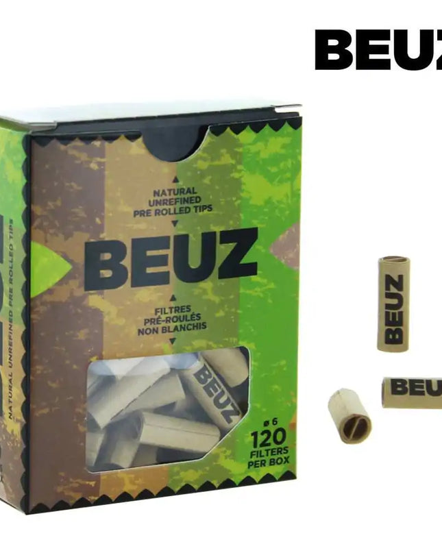 12 Boites de Filtre Carton Filtres pré-roulés Beuz (120 filtres/boite)