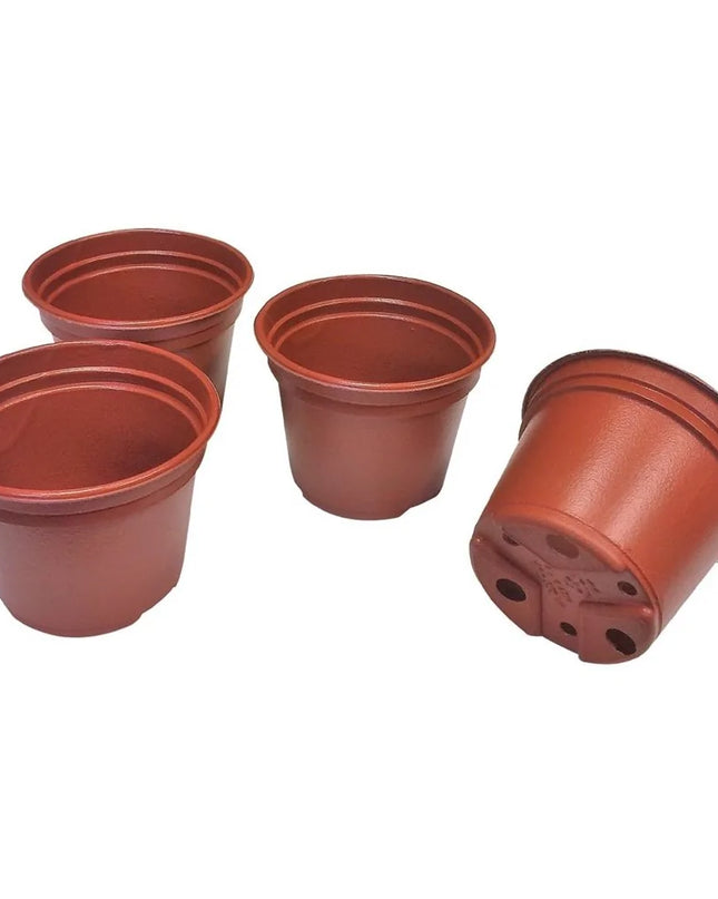 18 pots de remplacement de 9 cm sur plateau