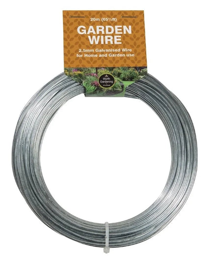20 m de fil de jardin 2,5mm galvanisé