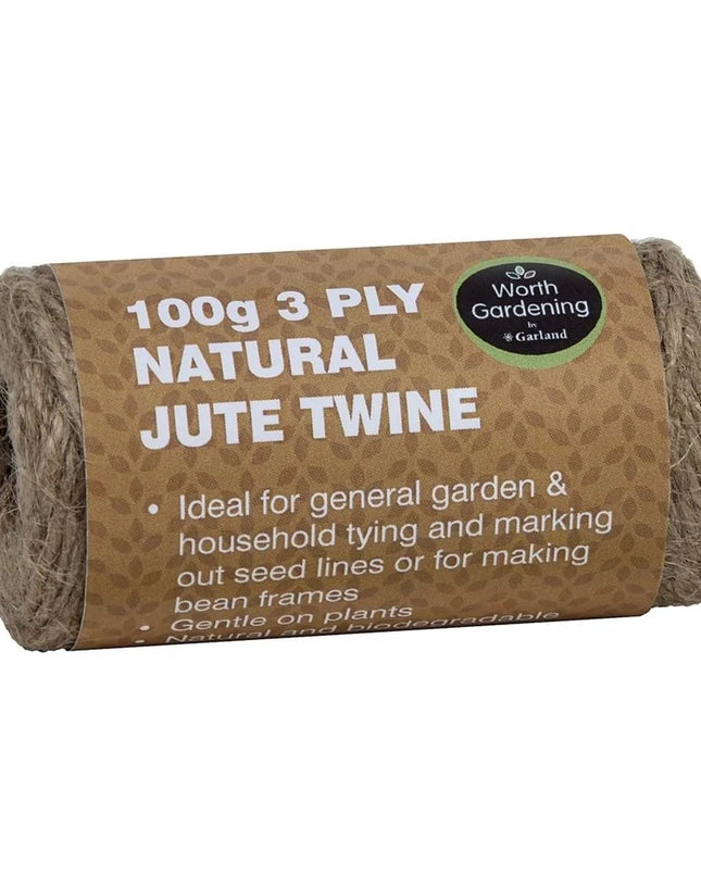 3 plis de ficelle de jute naturelle 100g