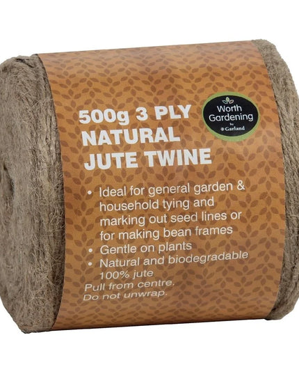 3 plis de ficelle de jute naturelle 500g