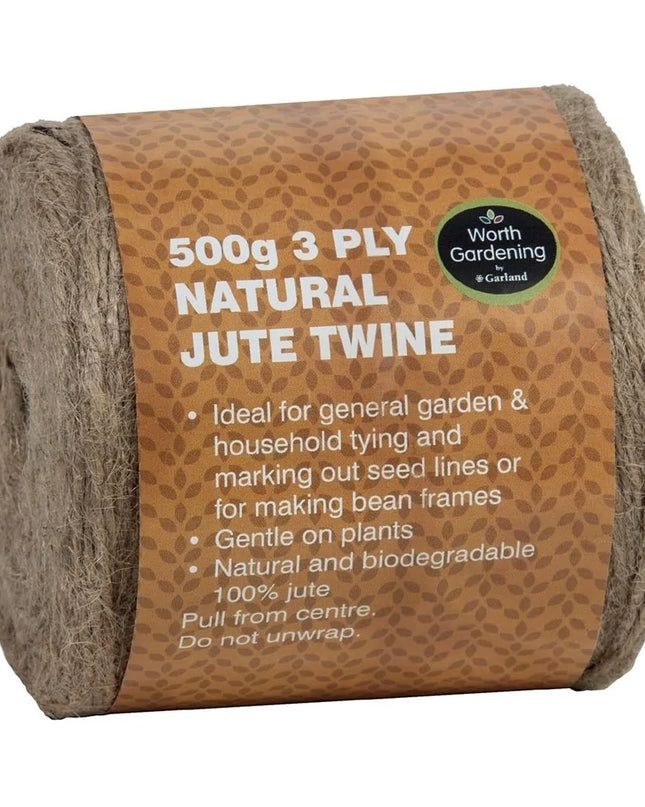 3 plis de ficelle de jute naturelle 500g