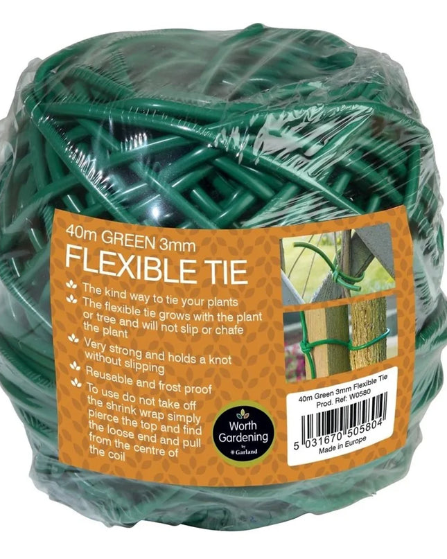40m Lien souple vert 3mm