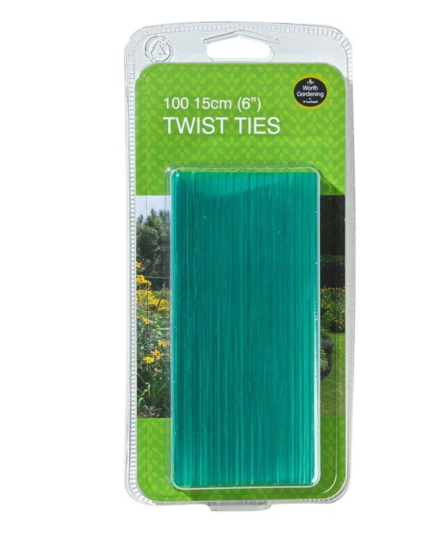 Attaches torsadées 15cm lot de 100