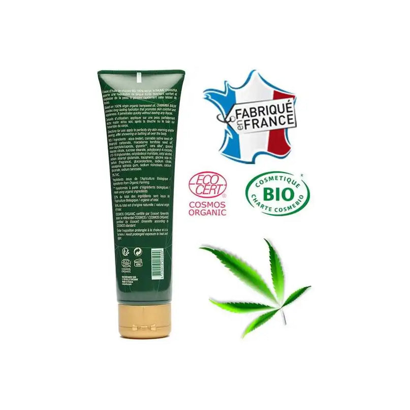 Baume corps huile de chanvre bio | CHANVRIA