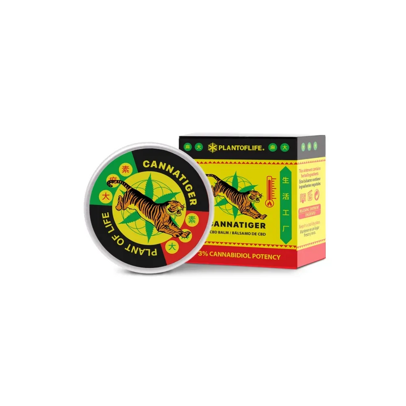 Baume du tigre CBD 3% 12ml | CANNATIGER, PLANT OF LIFE