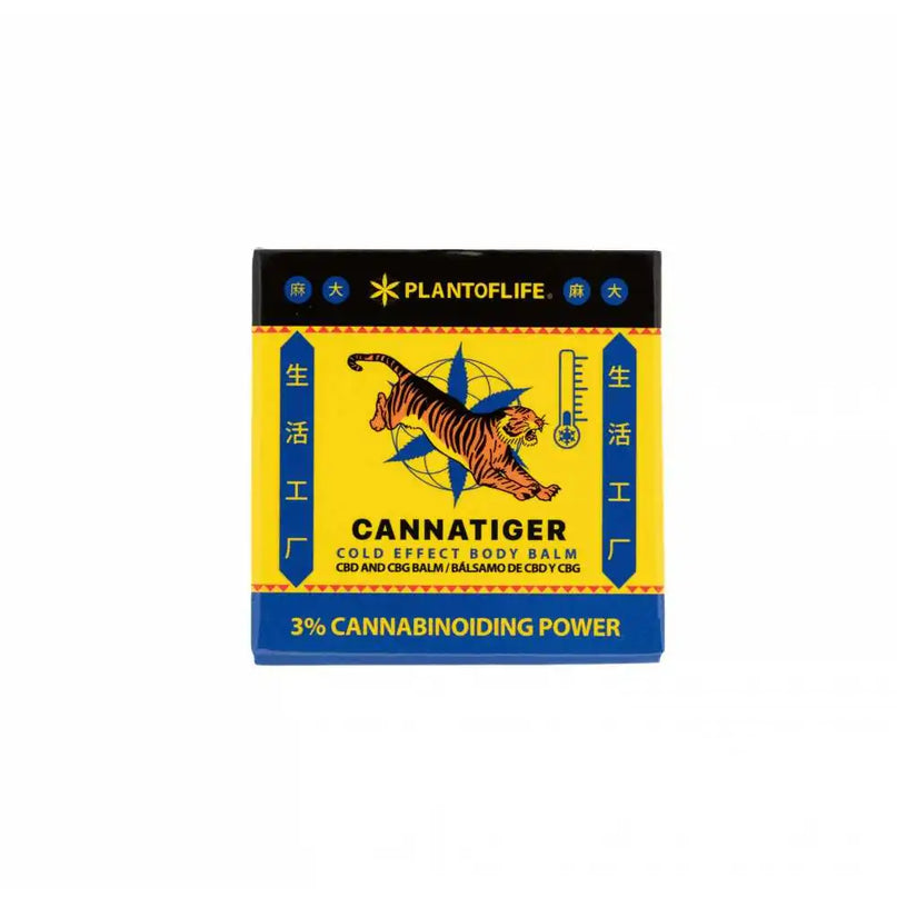 Baume du tigre CBD & CBG effet froid | CANNATIGER, PLANT OF LIFE