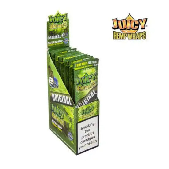 Blunt de chanvre Original Boîte de 25 paquets | JUICY JAY'S