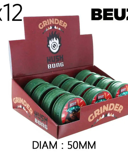 Boîte de 12 Grinders en chanvre Dj Beuz écologique