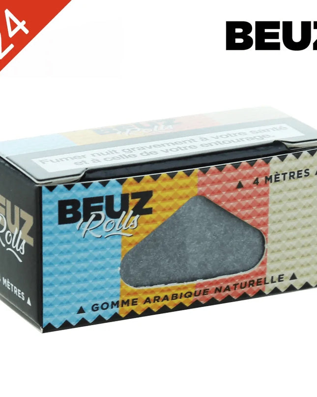 Boite de 24 Rouleaux de feuille Slim BLANC Ultra Fin BEUZ