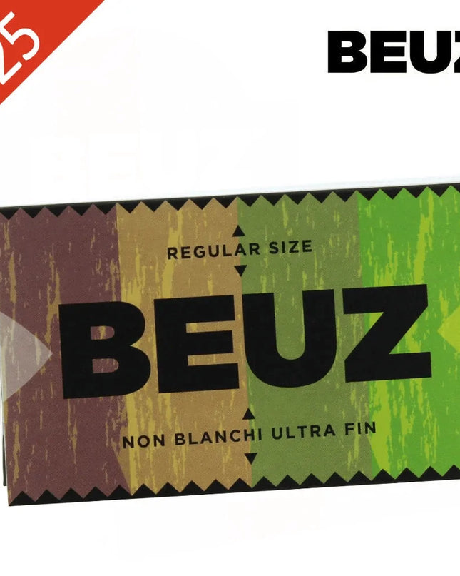 Boite de 25 Carnets Feuilles à rouler BEUZ Brown Regular