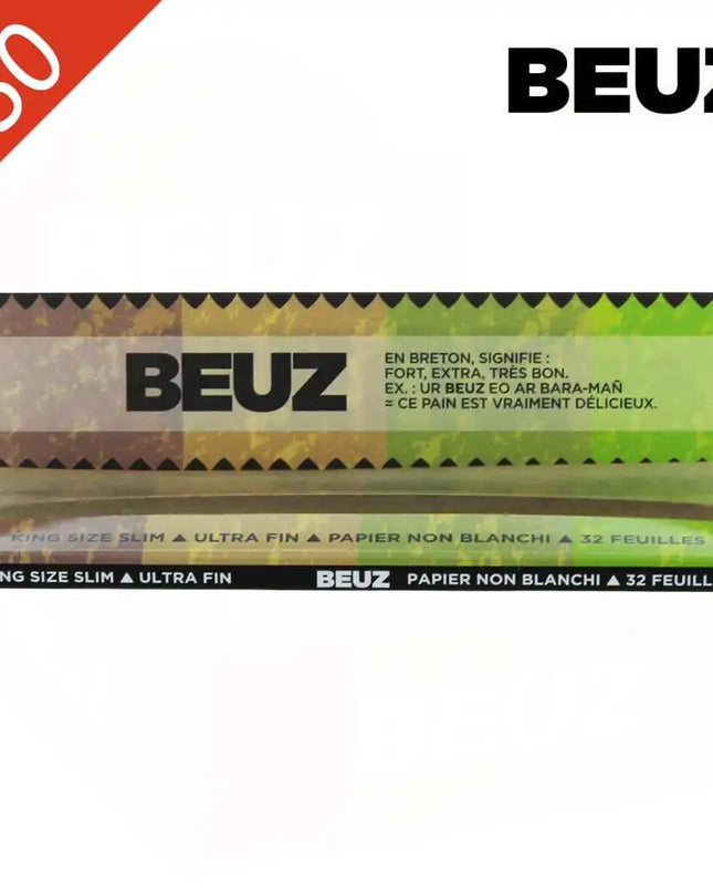 Boite de 50 carnets Beuz Brown Slim King Size