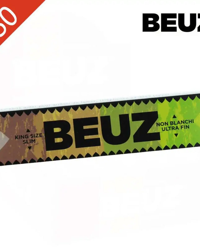 Boite de 50 carnets Beuz Brown Slim King Size