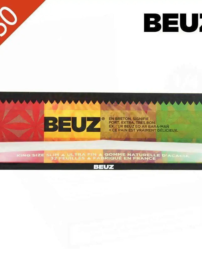 Boîte de 50 carnets Beuz Hemp Bio King Size