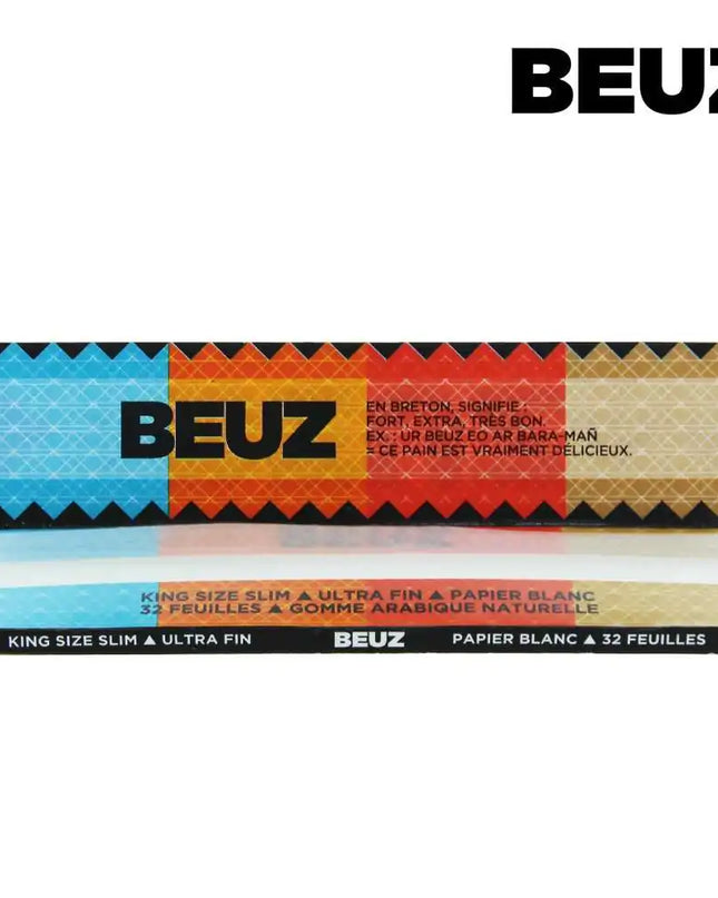 Boite de 50 carnets Beuz King Size Slim