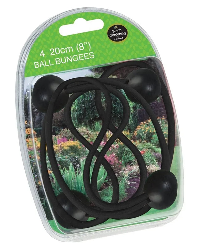 Boules élastiques de 20 cm lot de 4