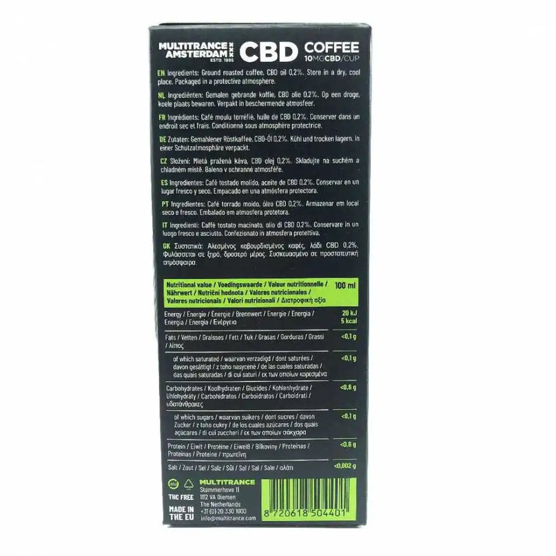 Café CBD - capsules | MULTITRANCE