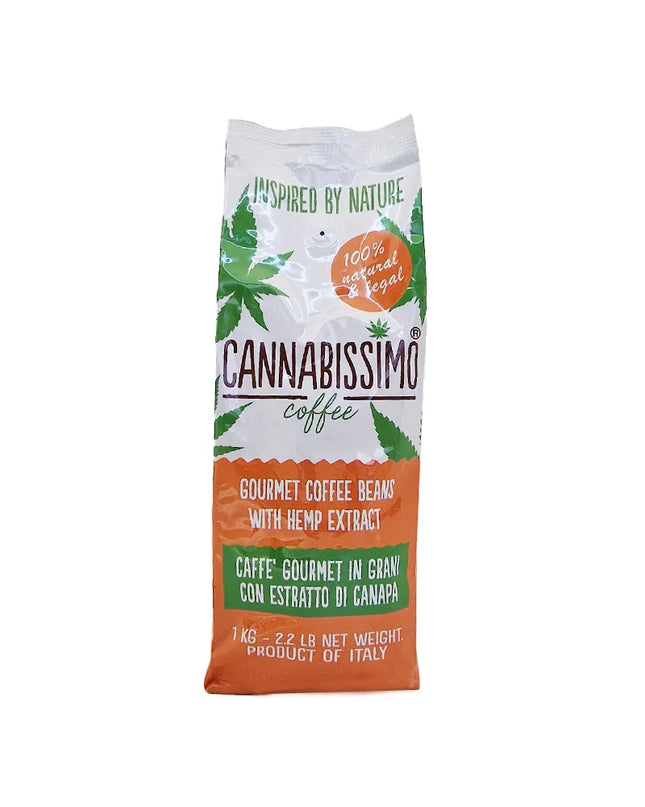 Café chanvre - grains 1KG| CANNABISSIMO