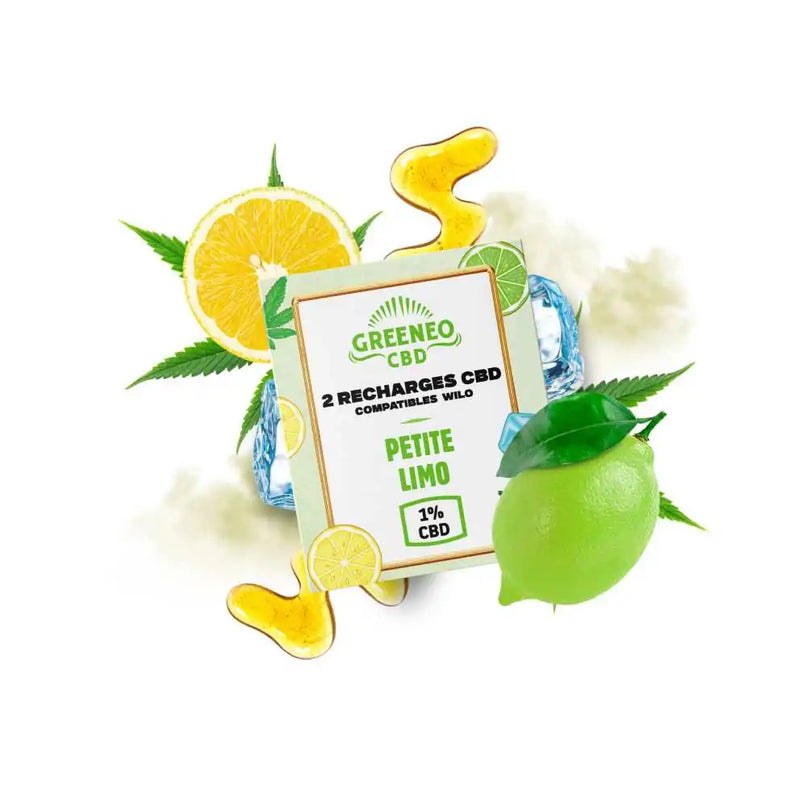Cartouches CBD PETITE LIMO - 2 pcs | GREENEO