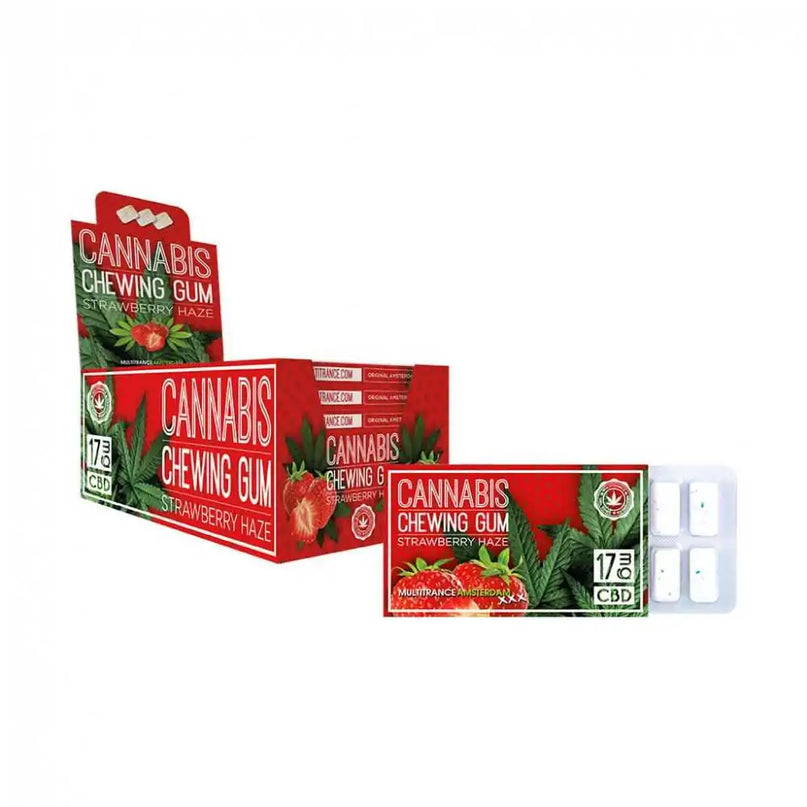 Chewing-gum CBD fraise | MULTITRANCE