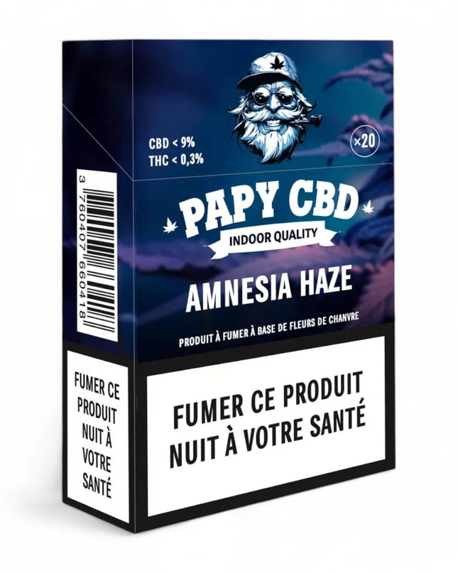 Cigarettes CBD Amnesia Haze Papy CBD