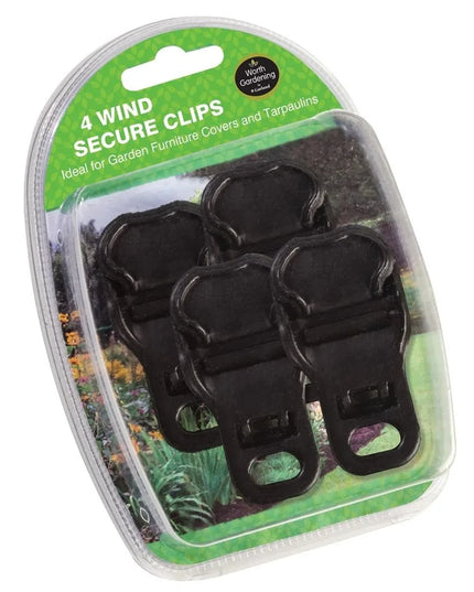 Clips anti-vent lot de 4