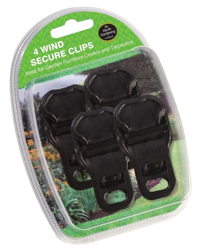 Clips anti-vent lot de 4
