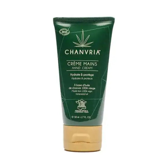 Crème mains huile de chanvre bio | CHANVRIA