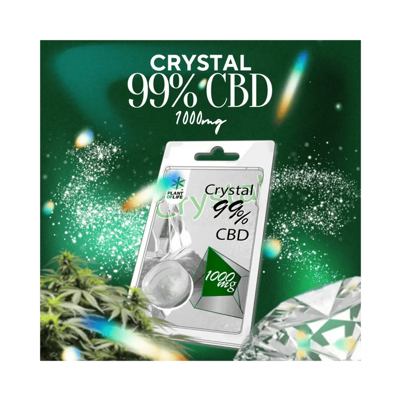Cristaux CBD 99% 1000mg | PLANT OF LIFE