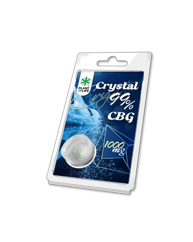 Cristaux CBG 99% 1000mg | PLANT OF LIFE