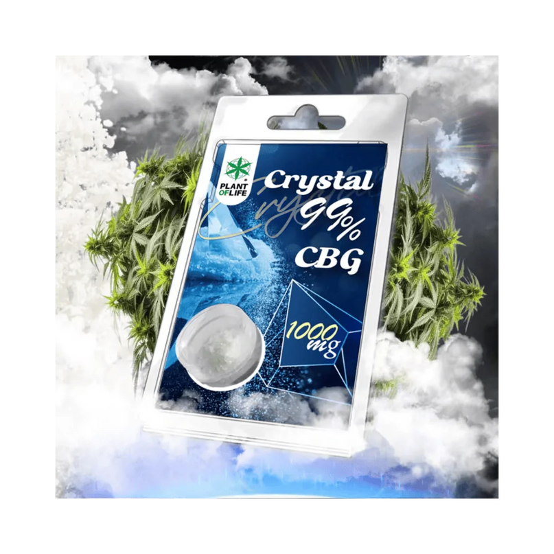 Cristaux CBG 99% 1000mg | PLANT OF LIFE