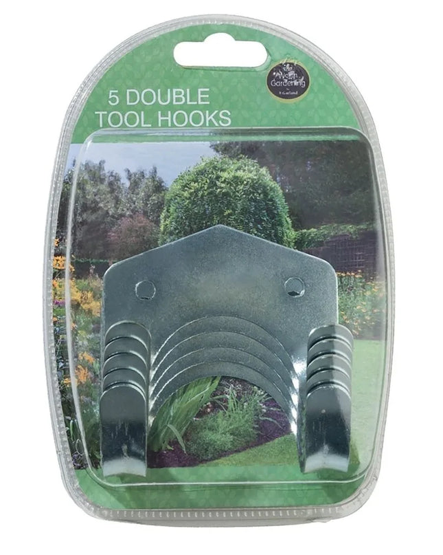 Crochets doubles à outils lot de 5