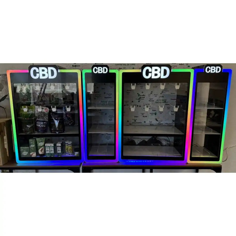 Display Vitrine LED CBD 70x26x25cm