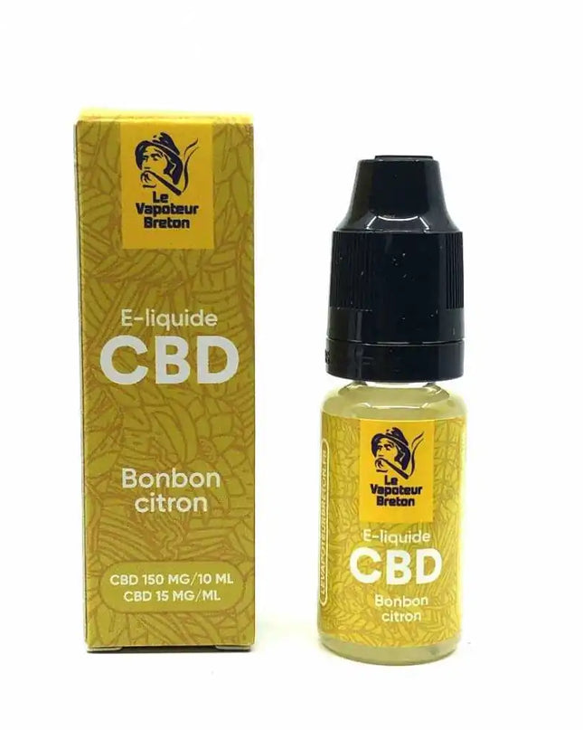 E-liquide CBD Bonbon Citron 150mg/10ml sans nicotine