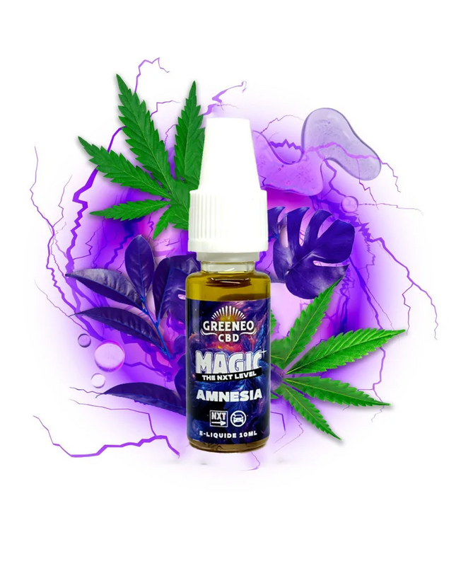 E-liquide CBD Magic Amnesia NXT Violet 10ml | GREENEO