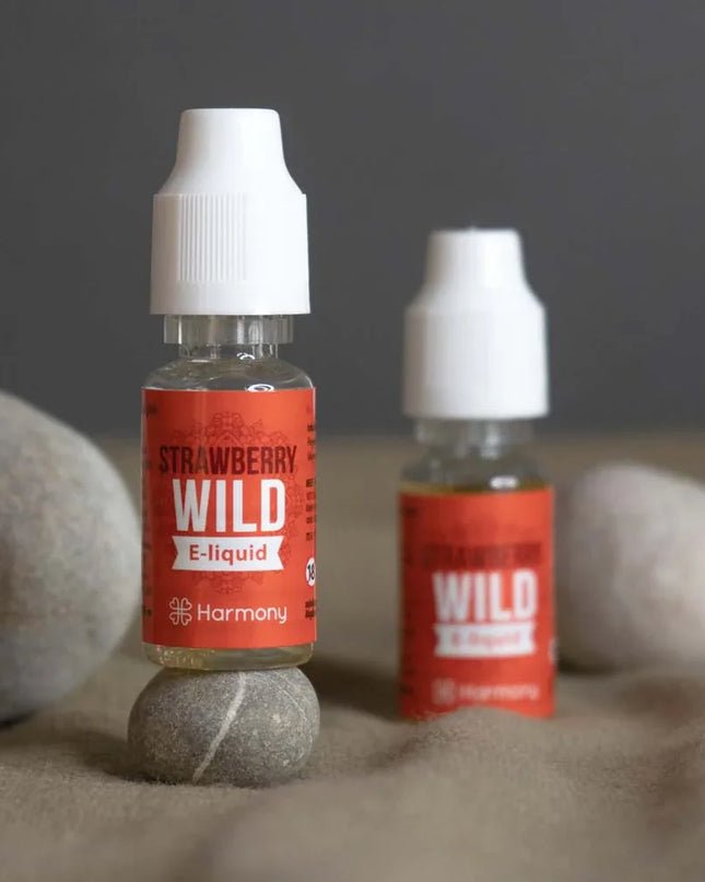 E-liquide CBD Strawberry Wild Harmony sans nicotine