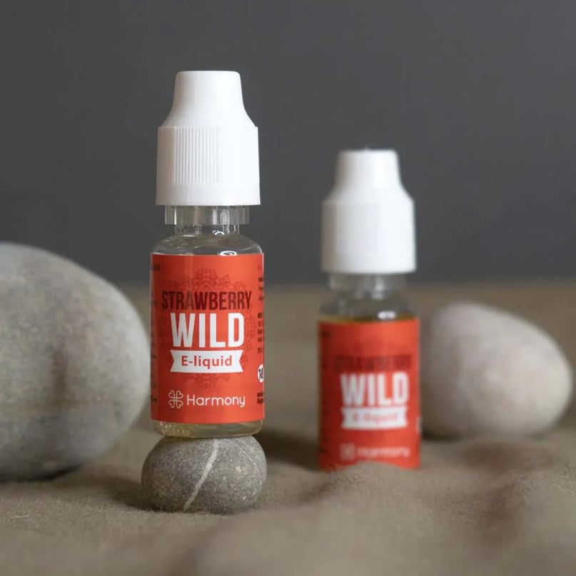 E-liquide CBD Strawberry Wild Harmony sans nicotine