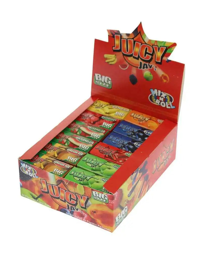 Feuille Roll Parfumées 24 Rouleaux JUICY JAY'S