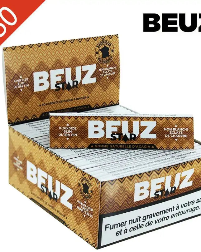 Feuilles à rouler Beuz Star Slim Non Blanchies