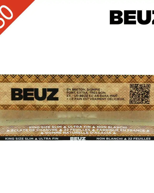 Feuilles à rouler Beuz Star Slim Non Blanchies