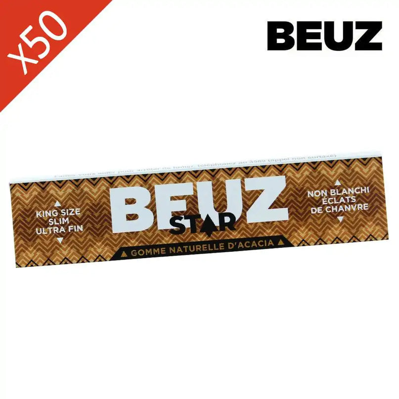 Feuilles à rouler Beuz Star Slim Non Blanchies