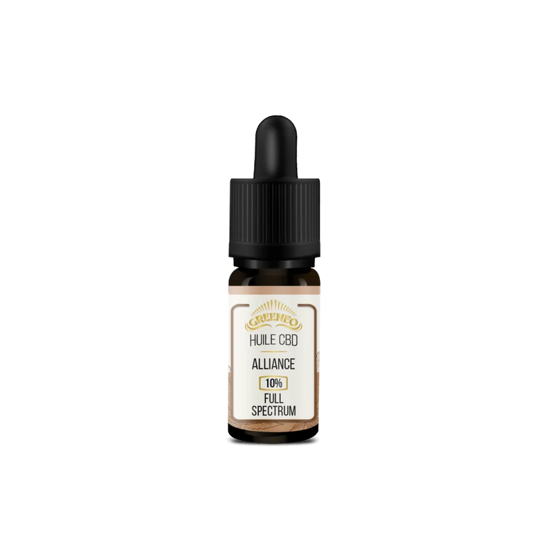 Huile CBD 10% full spectrum alliance | GREENEO