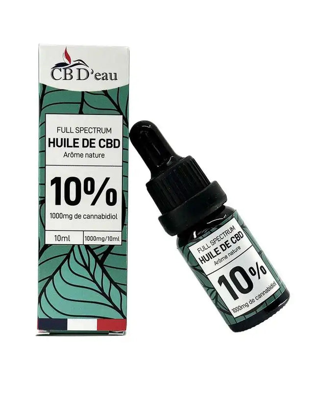 Huile CBD 10% full spectrum | CBD'EAU
