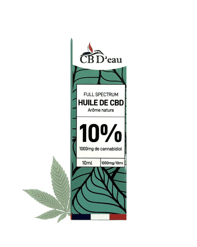 Huile CBD 10% full spectrum | CBD'EAU