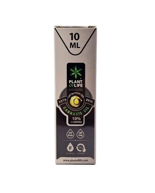 Huile CBD 10% full spectrum | PLANT OF LIFE