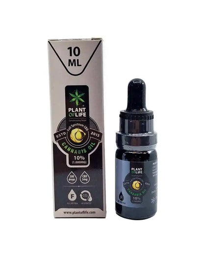 Huile CBD 10% full spectrum | PLANT OF LIFE