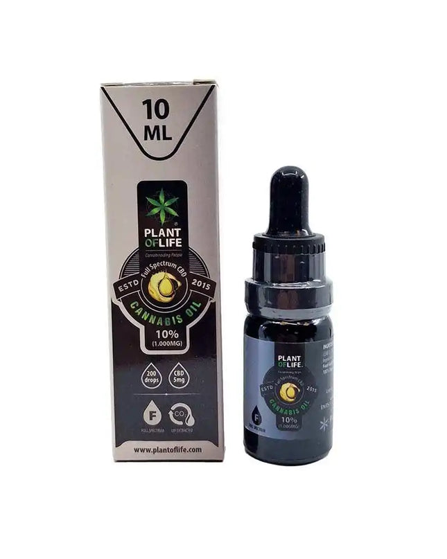 Huile CBD 10% full spectrum | PLANT OF LIFE