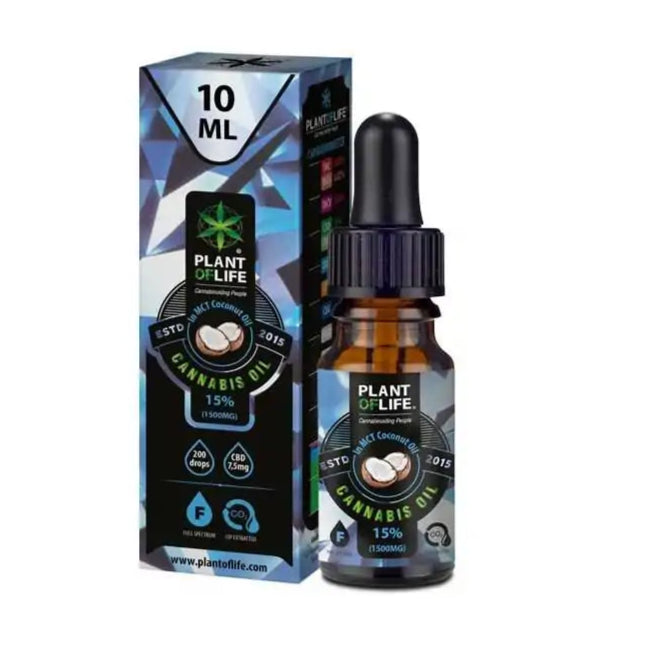 Huile CBD 15% full spectrum coco | PLANT OF LIFE