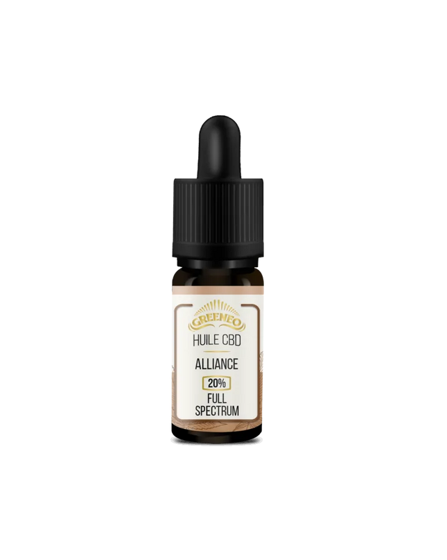 Huile CBD 20% full spectrum alliance | GREENEO