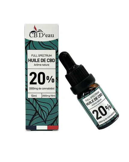 Huile CBD 20% full spectrum | CBD'EAU